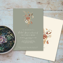 Floral Flora silvestre Sage Watercolor Brilla Duch