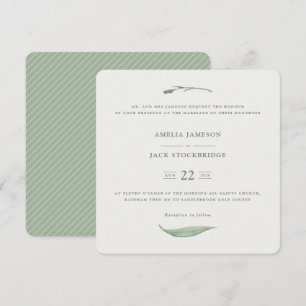 INVITACIÓN FLORAL FORMAL