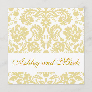 Invitación floral poner crema de la boda del