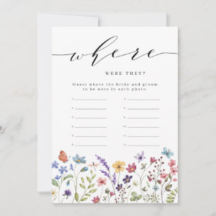 Invitación Floral Primavera Verano Dónde Estaban Juego de Des