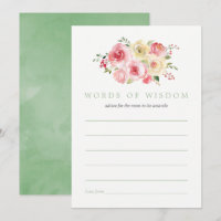 Floral Rubor y consejos de Baby Shower para mamá