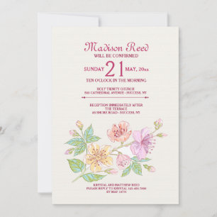 Invitación floral sinfónica