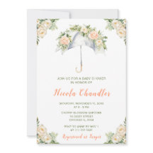 Floral Umbrella Baby Shower