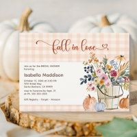 Florales de Otoño Amor Bombas Calabazas Acuarela R