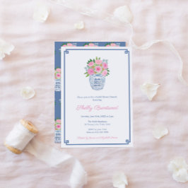Invitación Florals de colores Ginger Jar Bridal Shower Brunch