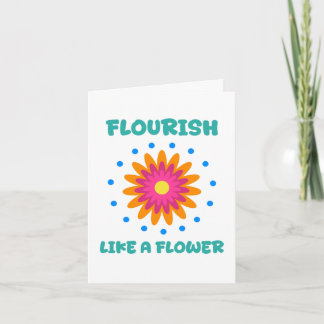 Invitación Florece como una flor