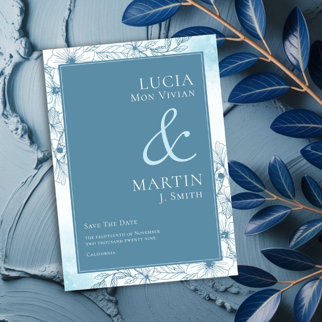 Invitación Florece en invierno, guarda la fecha (Subido por el creador)