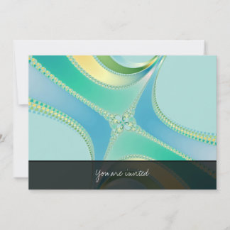 Invitación Florecer - Arte fractal