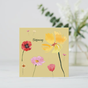 Invitación Floreciendo