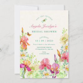 Invitación Florecimiento de las flores