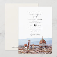 Florencia acuática, Boda del Skyline de Italia