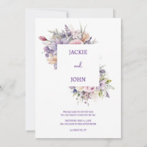 Flores acuáticas. Boda.