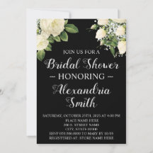 Flores blancas | Ducha de novia