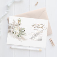 Flores Blancas Pampas Grass Greenery Bridal Brunch