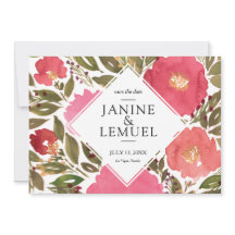 Flores Bloom Save the Date