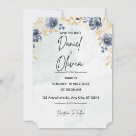 INVITACIÓN FLORES BODAS INVETACIONES
