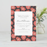 Flores botánicas Boho Ducha Negra de Novias Rojas