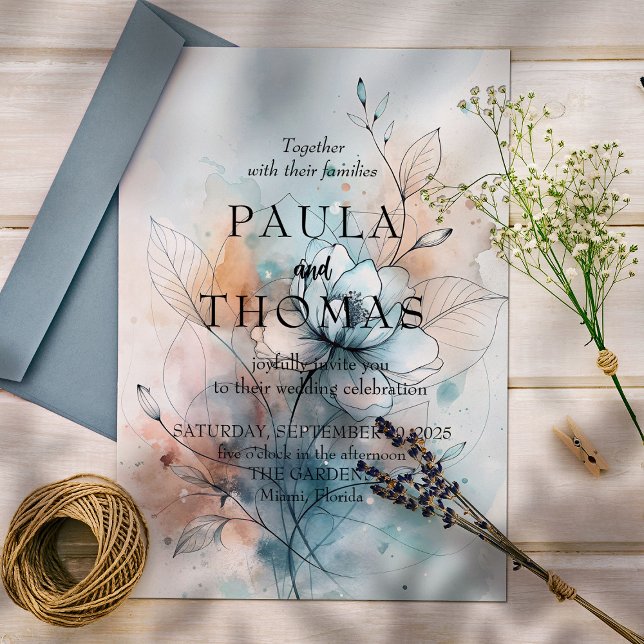 Invitación Flores Brumosas (Subido por el creador)