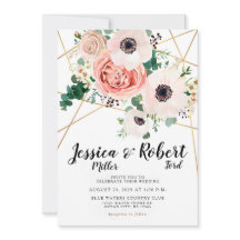 Flores color rosa coral elegantes apellidos de mat