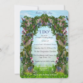 Invitación Flores de abeja y de abeja