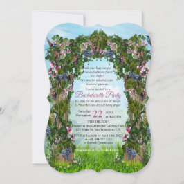 Invitación Flores de abeja y de abeja