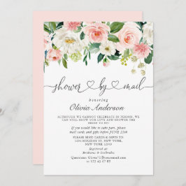 Invitación Flores De Agua Elegantes Ducha Bridal Por Correo