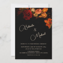 Flores de Bellas Artes Boda Oscura