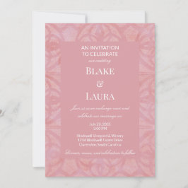 Invitación Flores de Cerezo Rosa Floraciones de Primavera Bat