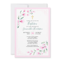 Flores de color de agua de color rosa claro y azul