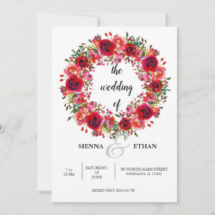 Invitación Flores de flores para todas las ocasiones