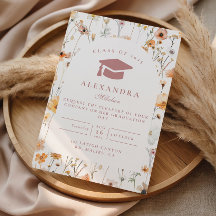 Flores de Jardín Romántico de Graduación