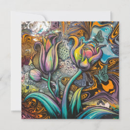 Invitación Flores de Mandala