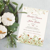 Flores de Marigold Foliage Bridal Shower