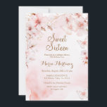 Invitación Flores De Oro Rosa Con Purpurina De Oro Dulce 16<br><div class="desc">Flores De Oro Rosa Con Purpurina De Oro Rubor Dulce Rosa 16 Invitación Flores Rosas Modernas Rubor Dulce Rosa 16</div>