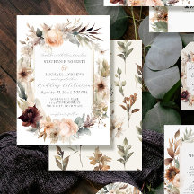 Flores de otoño elegante Rosa Boda de Borgoña