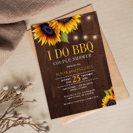 Invitación Flores de sol rusas hago barbacoa boda pareja duch