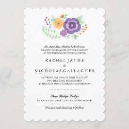 Invitación Flores de verano de Sheer | BODA