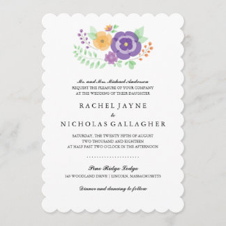 Invitación Flores de verano de Sheer | BODA