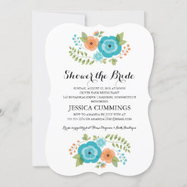 Invitación Flores de verano de Sheer | Ducha de novia
