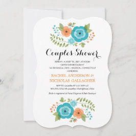 Invitación Flores de verano de Sheer | Ducha de pareja