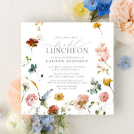 Invitación Flores del Jardín de Novias Elegantes