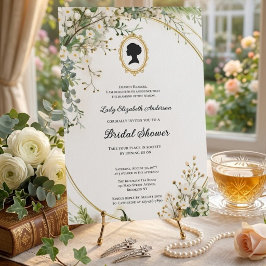 Invitación Flores Moradas Presupuesto Despedida de Soltera al