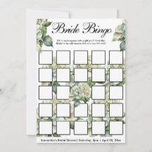 Flores naturales de acuarela verde elegante