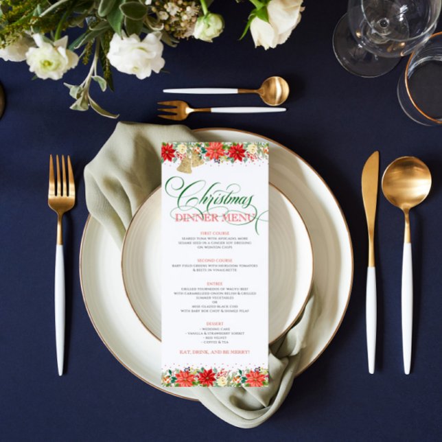Invitación Flores navidades frontera Tipografía (Subido por el creador)