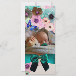 INVITACIÓN FLORES ,PLANTILLA DE FOTOS DE BABY SHOWER DE LA MA