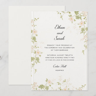 Invitación Flores Preciosas  