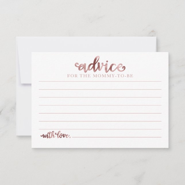 Invitación Flores rosas Cartuchos de consejo de Baby Shower p (Anverso)