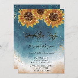 Invitación Flores Rústicas, Graduación De Luces