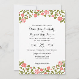 Invitación Flores silvestres | BODA