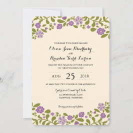 Invitación Flores silvestres | BODA